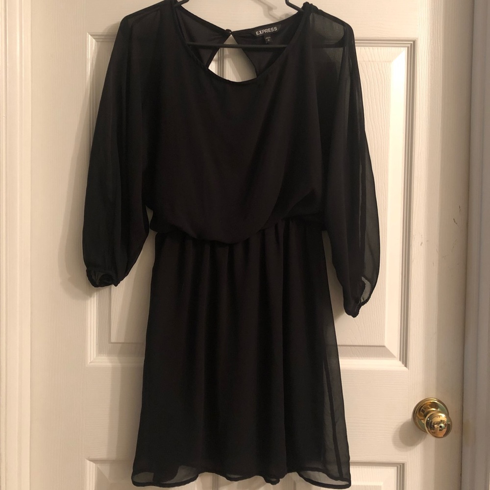Black express dress